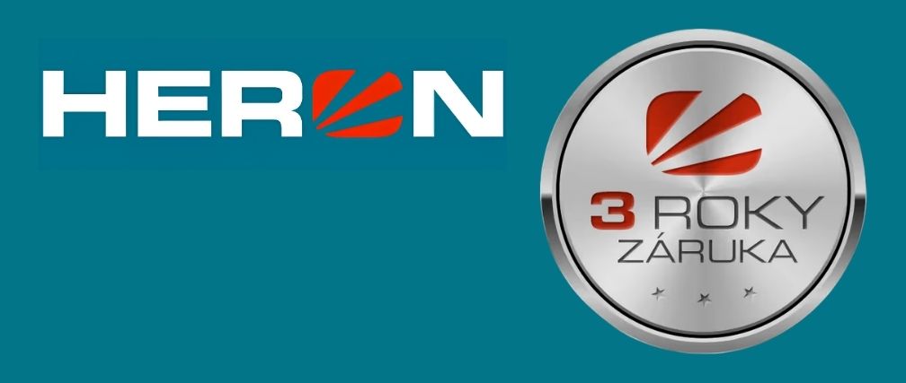 HERON 3 roky záruky